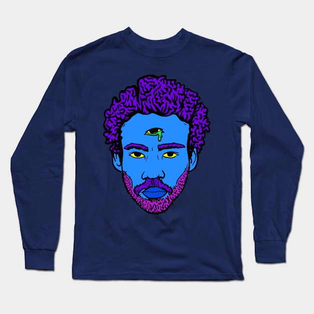 Eye Like Gambino Long Sleeve T-Shirt by hansoloski